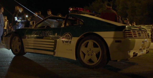 Una patrulla de lujo: El Ferrari de la Policía